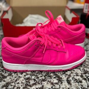 Size 11 - Nike Dunk Low Hyper Pink W